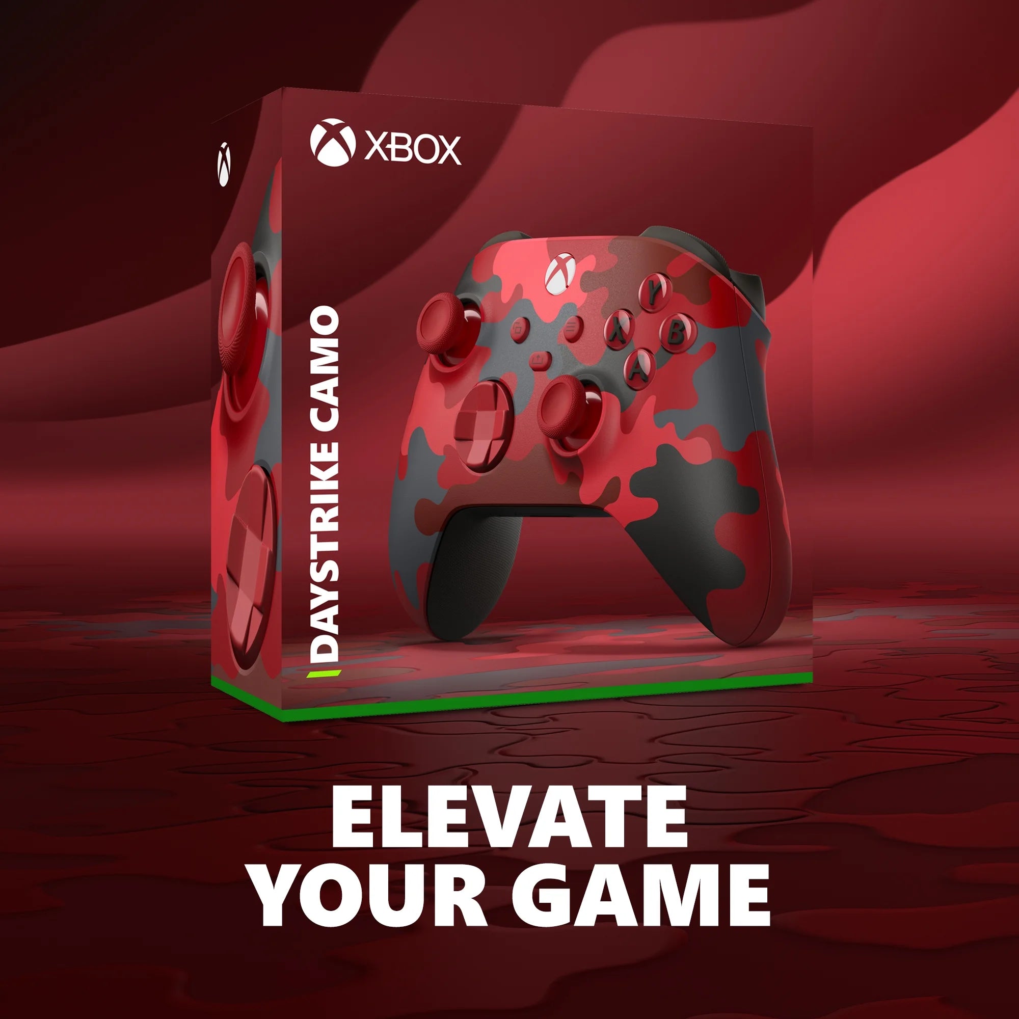 Microsoft  Wireless Controller - Daystrike Camo – for  Series X|S,  One, Pcs, and Cloud-Enabled Devices