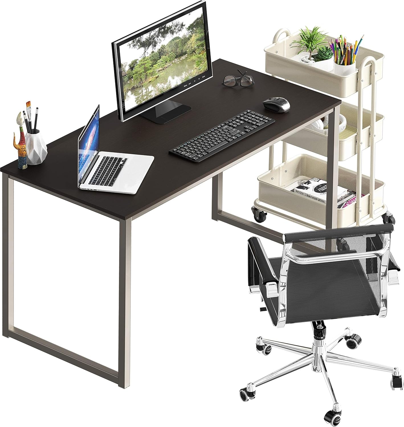 Mission 40-Inch Home Office Computer Desk, Espresso