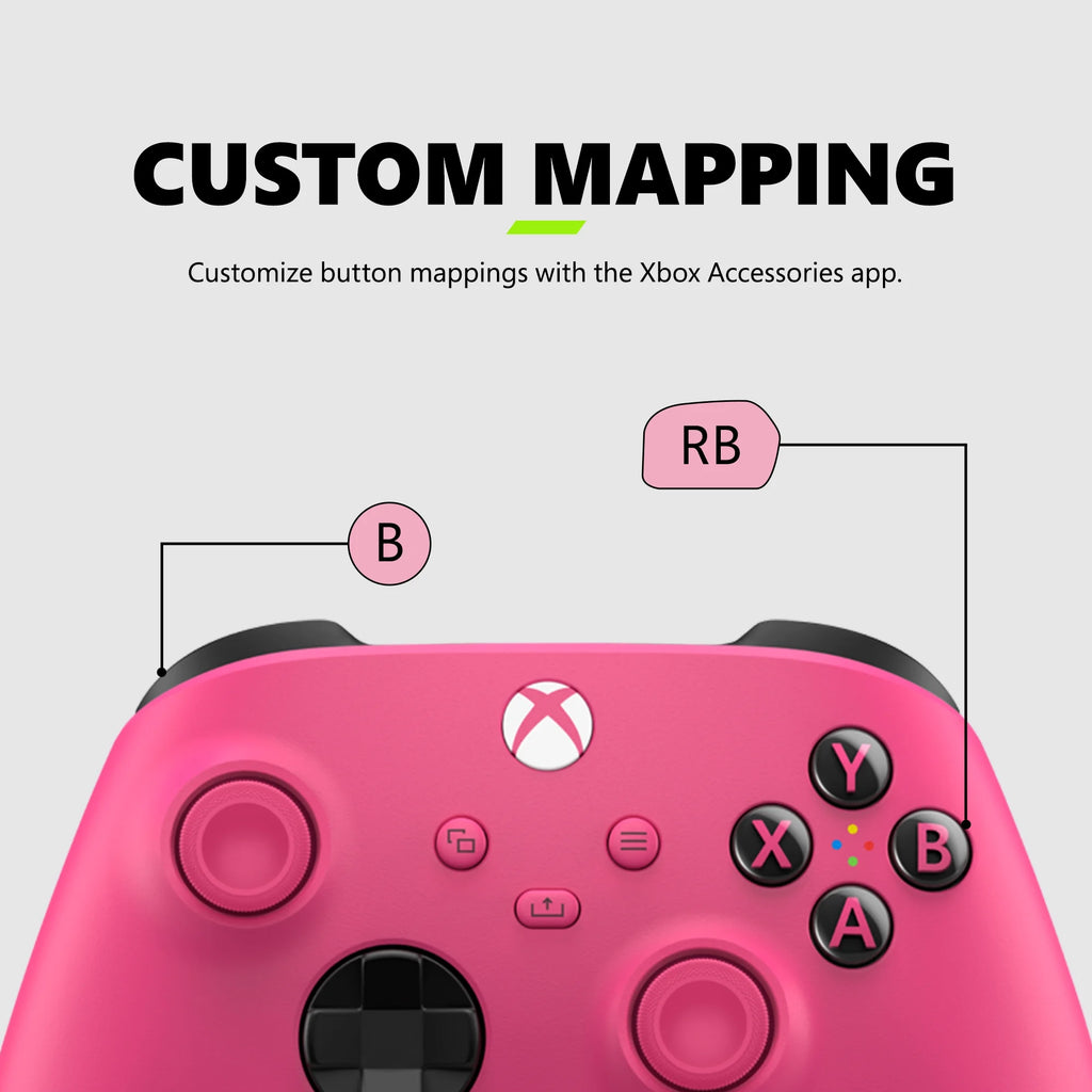 Microsoft  Core Wireless Controller for , Deep Pink