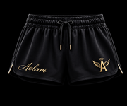 Aelari Solstice training shorts — original design reference
