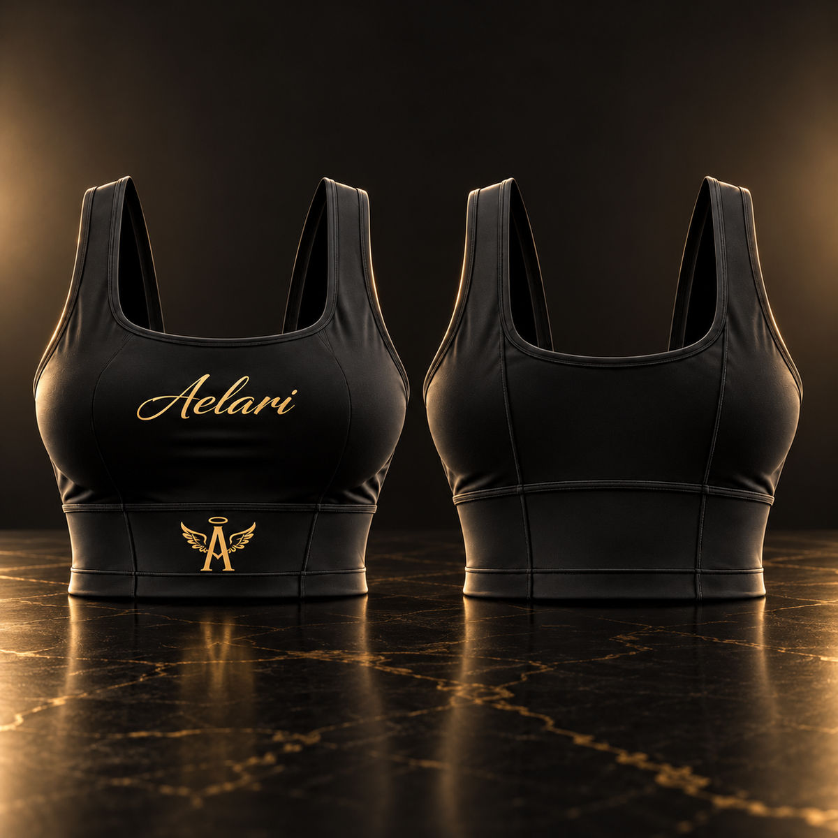 Aurelia | Women's Training Top — luxury studio
