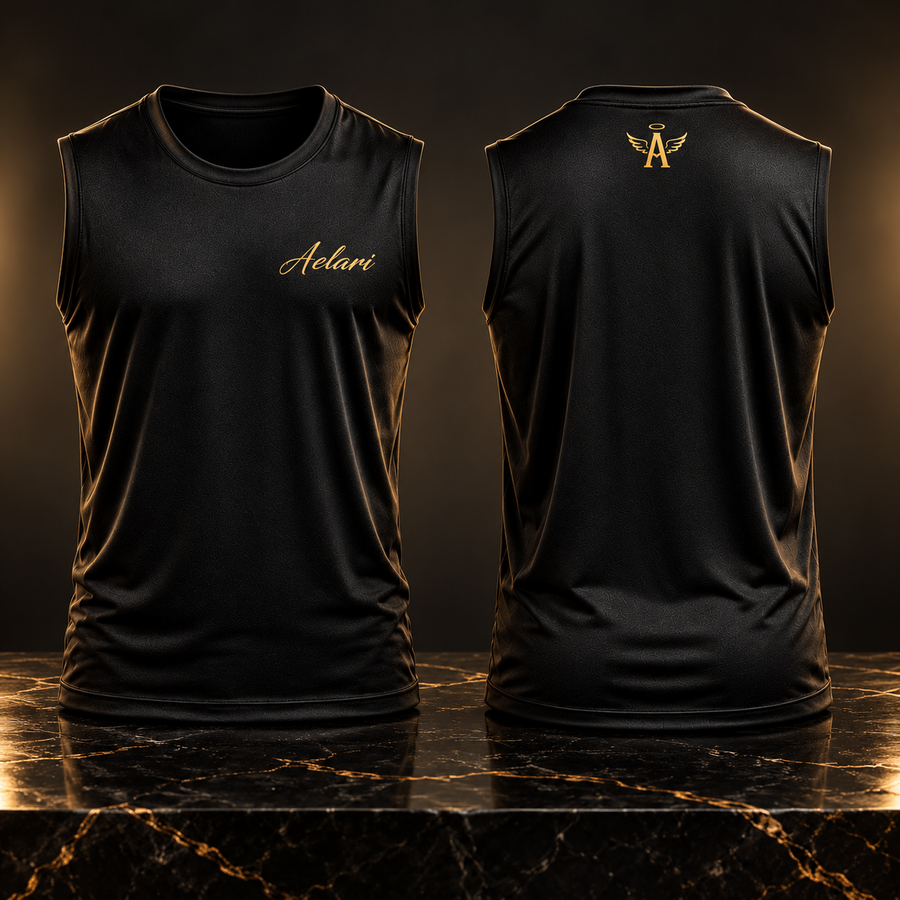 The Signature Mark | Left-Chest Gold — luxury studio