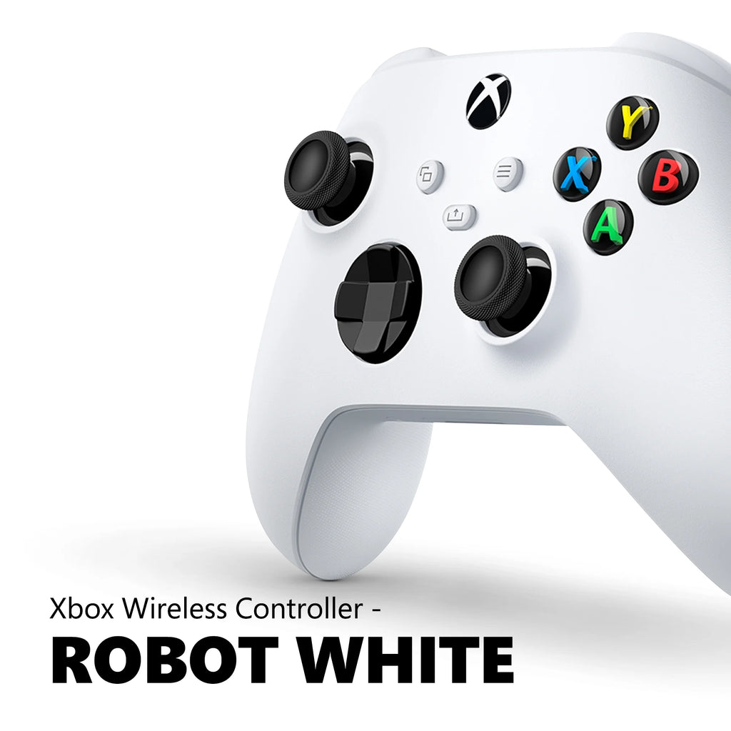 Microsoft  Wireless Controller - Robot White – for  Series X|S,  One, Pcs, and Cloud-Enabled Devices